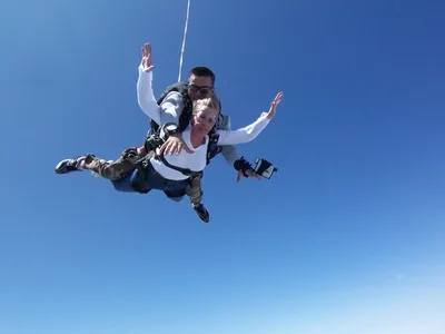 Skydiving over Florida