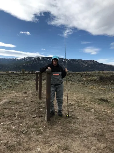 Fly fishing in Yellowstone