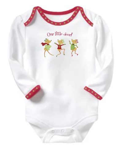 “Our little deer” baby onesie