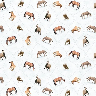 Horses pattern