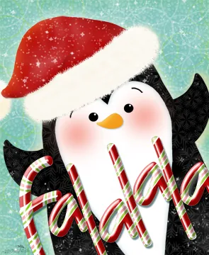 Penguin fa la la