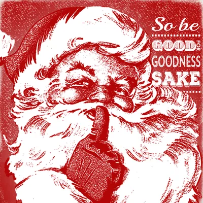 So be good for goodness sake
